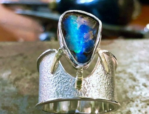 boulder-opal-ring