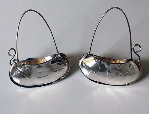 small vessel earrings